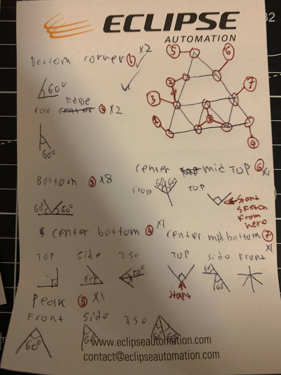 Connector part sketch